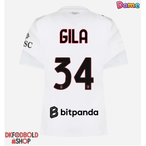 AC Milan Mario Gila #34 Udebanetrøje Dame 2026-27 Kort ærmer